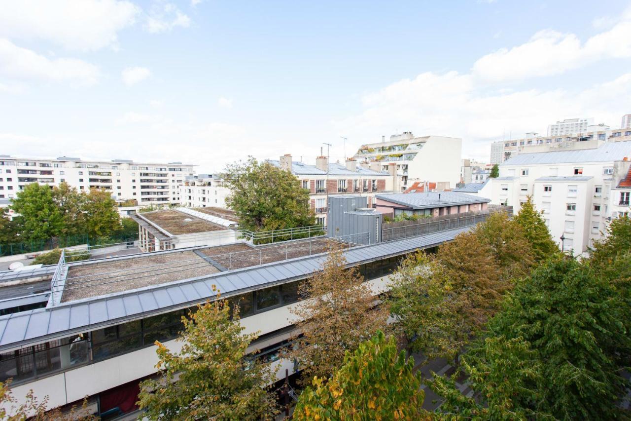 Cosy Apt With Balcony Near Buttes Chaumont Appartamento Parigi Esterno foto